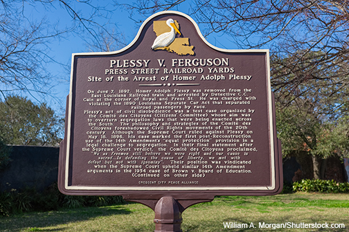 Plessy plaque